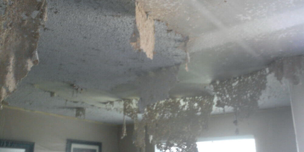painted popcorn ceiling removal (1)